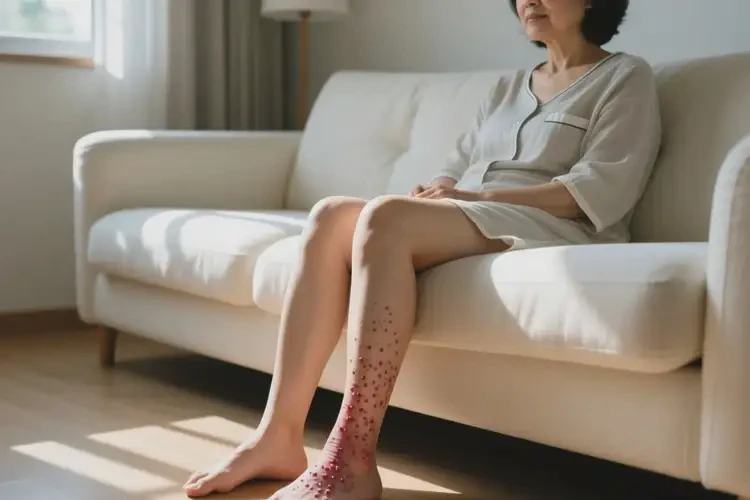 女性脚上经常长湿疹不管它会自己自愈吗(图3)