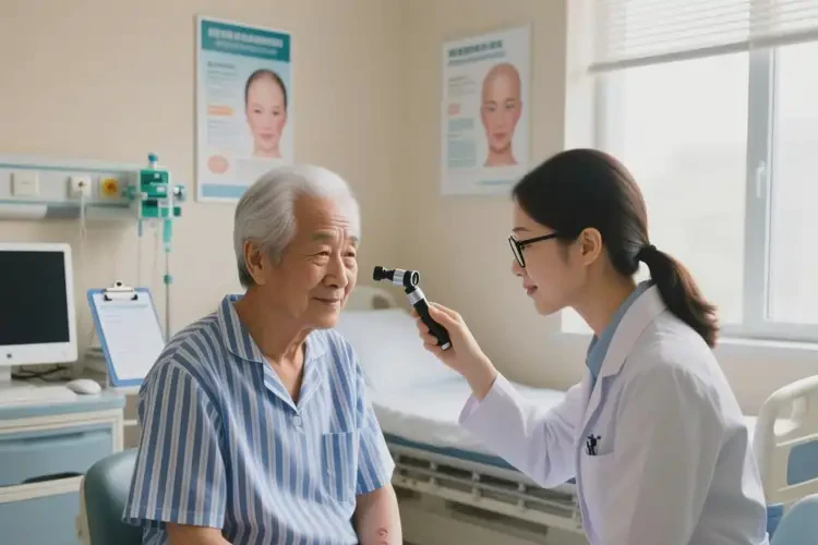 老人脖子容易起湿疹能治好吗(图4)