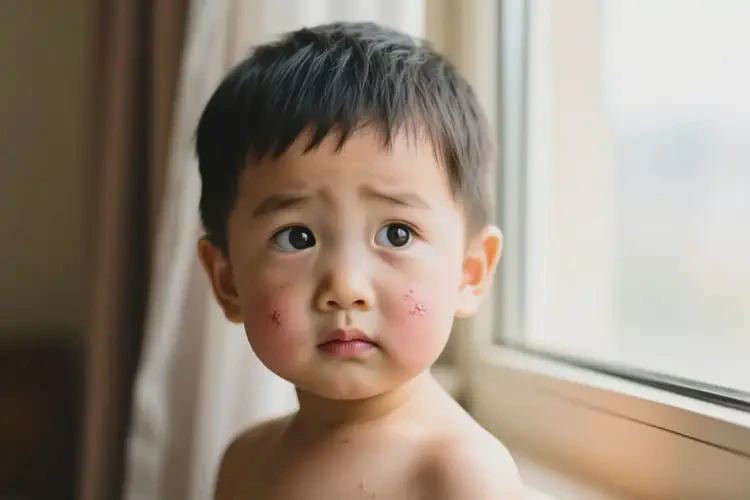 小孩脸上有湿疹能治好吗(图4)