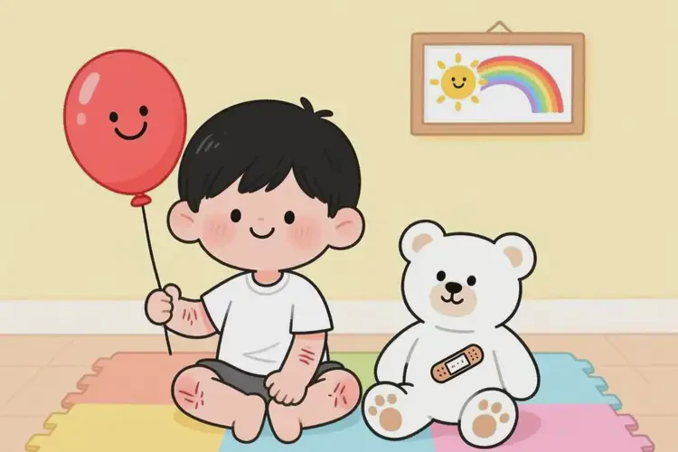 少儿四肢出湿疹能治好吗(图3)