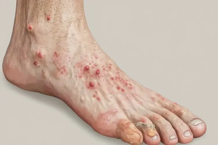 男性脚上出湿疹能治好吗(图4)