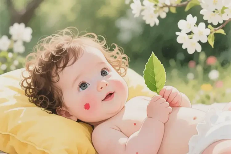 孩子身上偶尔长湿疹能治好吗(图3)