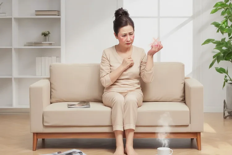 女性手臂上偶尔长湿疹可以治愈吗(图1)