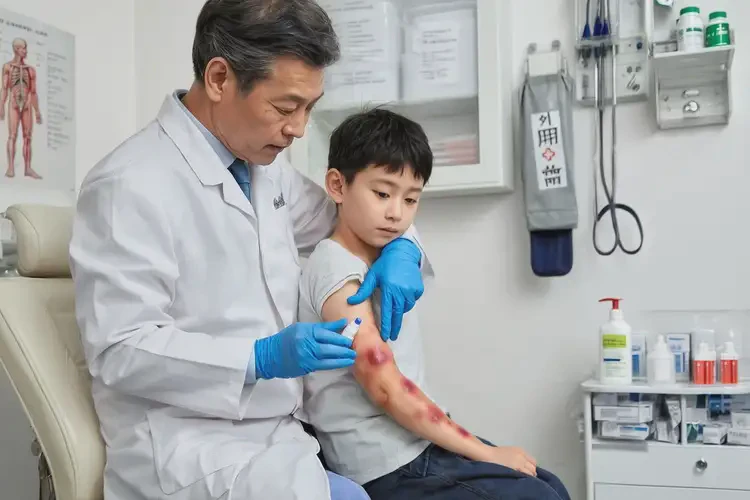 少儿脸上有湿疹可以彻底自愈吗(图3)