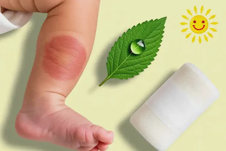 宝宝小腿上出现湿疹能治好吗(图3)