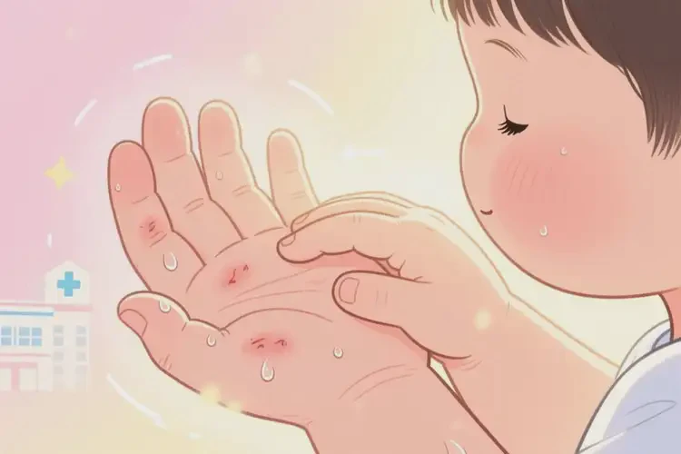 少儿手上偶尔起湿疹能治好吗(图3)
