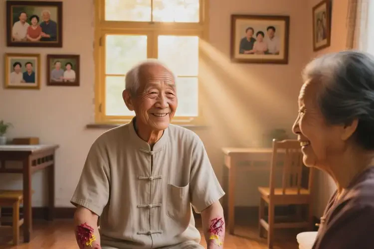 老年人手臂上容易起湿疹不管它会自己自愈吗(图3)