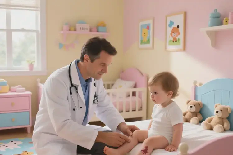 小儿大腿上偶尔长湿疹能够彻底治愈吗(图4)