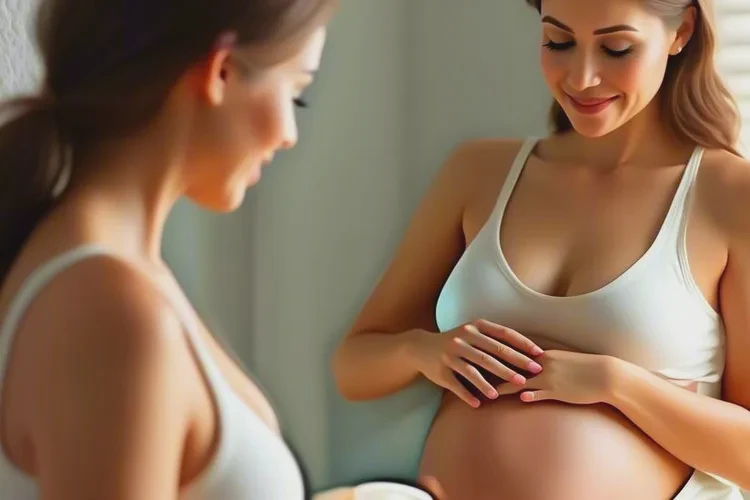 孕妇肚子上长湿疹可以治愈吗(图1)