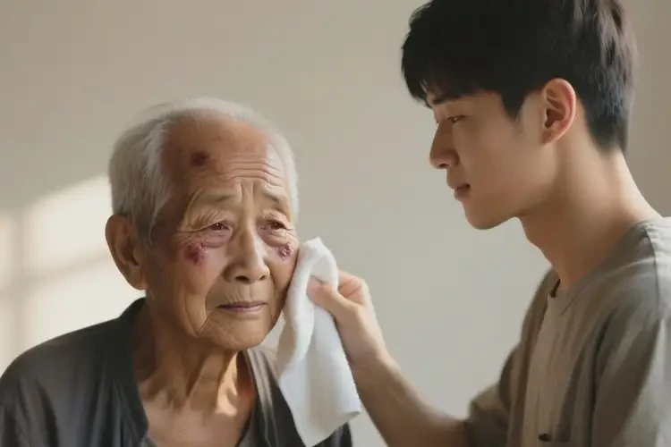 老人面部出湿疹能彻底自愈吗(图1)