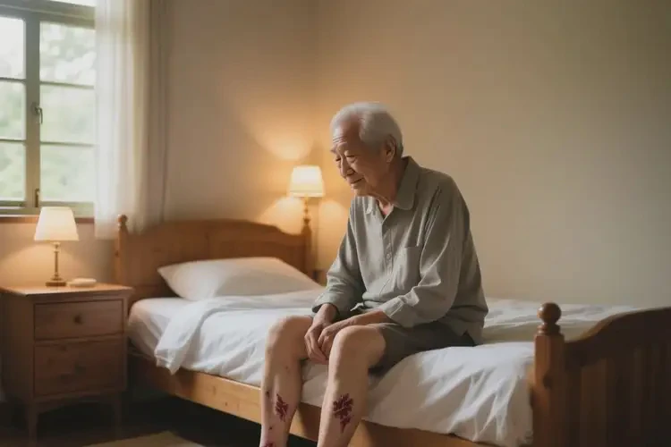 老年人小腿上经常起湿疹不管它会自己自愈吗(图4)