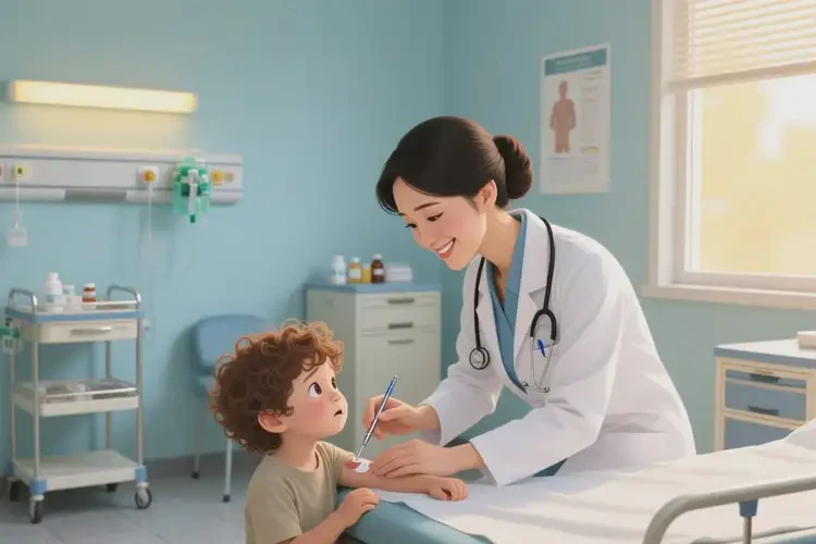 儿童肚子出现湿疹能治好吗(图1)