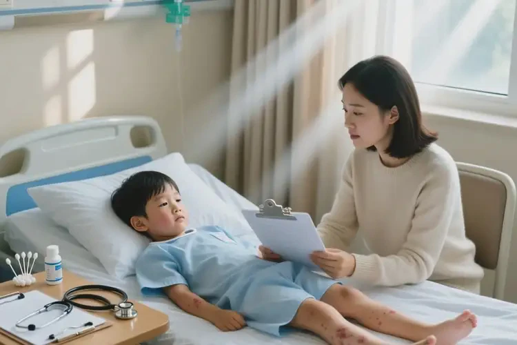 孩子全身出湿疹能治好吗(图3)