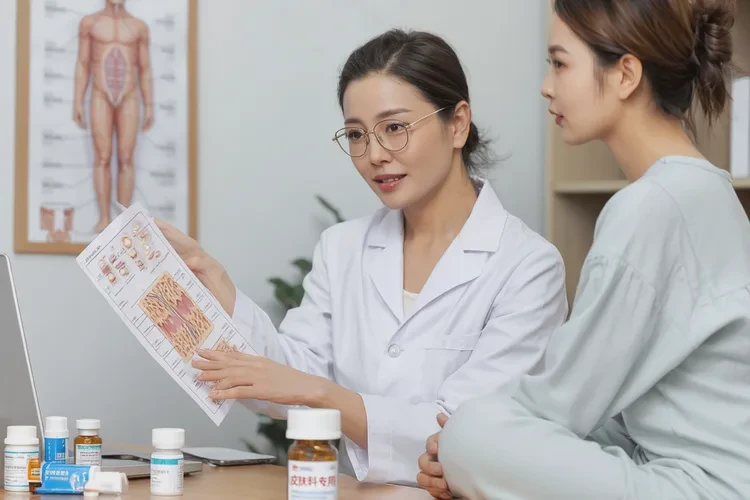 产妇脖子上偶尔长湿疹可以治愈吗(图2)