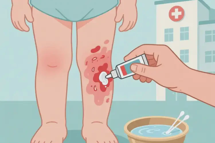 小孩大腿上出现湿疹能治好吗(图4)