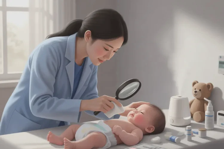 婴幼儿面部有湿疹可以治愈吗(图4)