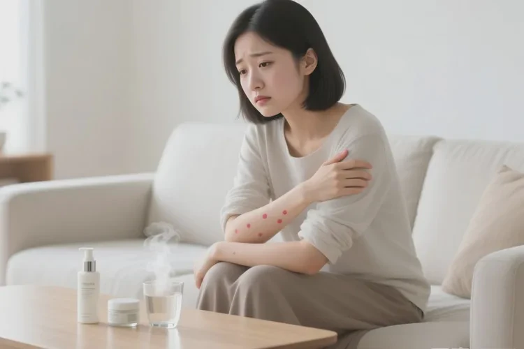 女人手臂经常长湿疹能靠自己自愈吗(图1)