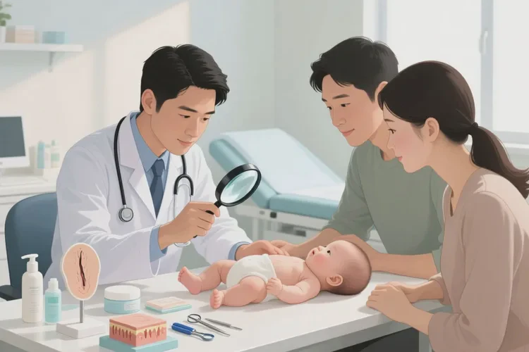 宝宝屁股经常长湿疹可以治愈吗(图2)