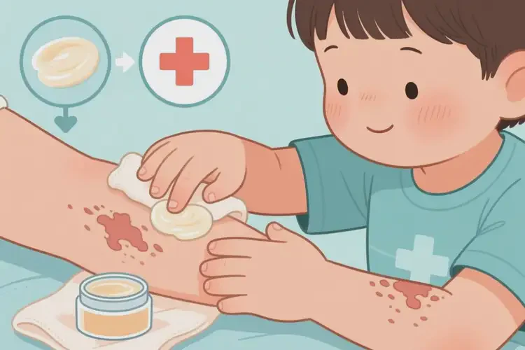 小孩手臂经常长湿疹能治好吗(图2)