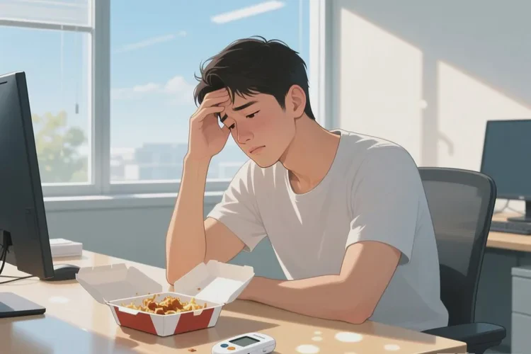 28岁中餐血糖3.3是怎么回事(图1)