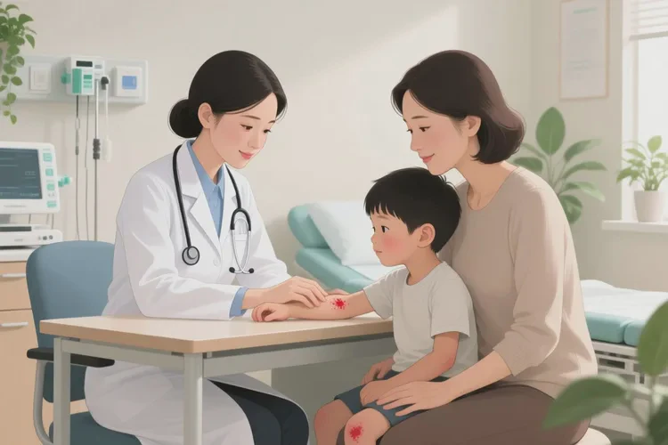 少儿手臂上经常长湿疹可以治愈吗(图2)