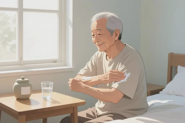 老人手臂上经常起湿疹可以治愈吗(图3)