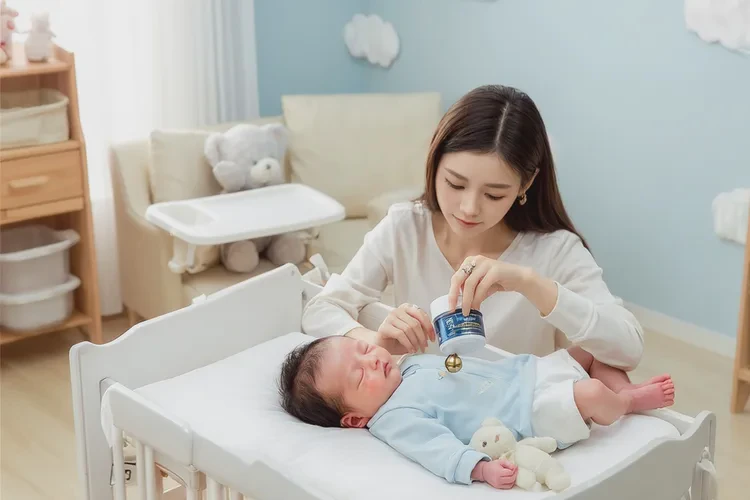 新生儿脖子出湿疹能治愈吗(图1)