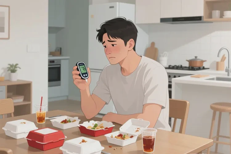 28岁晚餐血糖7.4是怎么回事(图1)