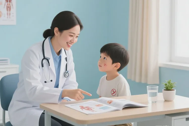 儿童手臂上偶尔长湿疹可以治愈吗(图3)