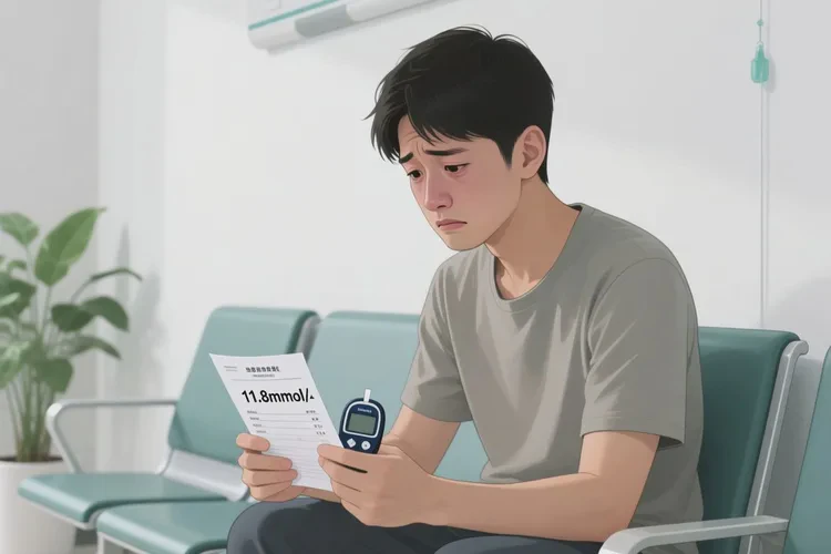 28岁早餐血糖11.8是怎么回事(图1)