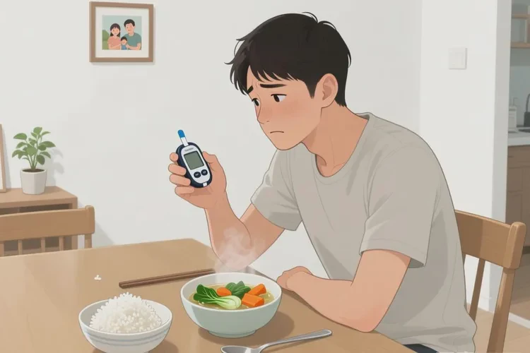 28岁中餐血糖7.7是怎么回事(图1)