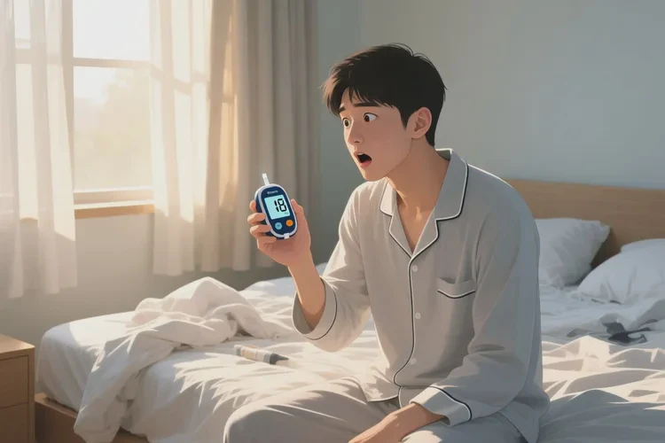 28岁早餐血糖22.8是怎么回事(图1)