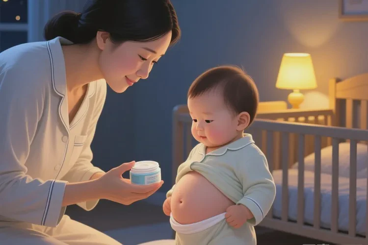 儿童肚子起湿疹可以治愈吗(图1)