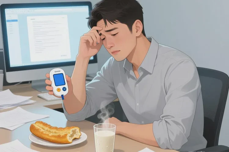 28岁早餐血糖13点3是怎么回事(图1)