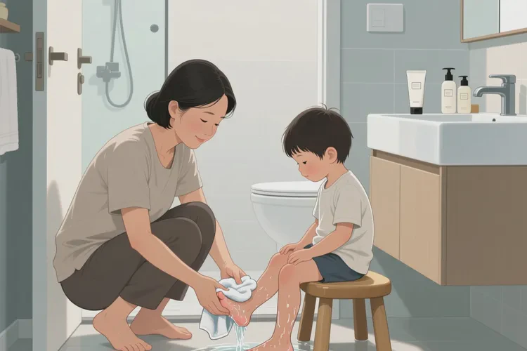 中学生脚上容易长湿疹能治愈吗(图2)