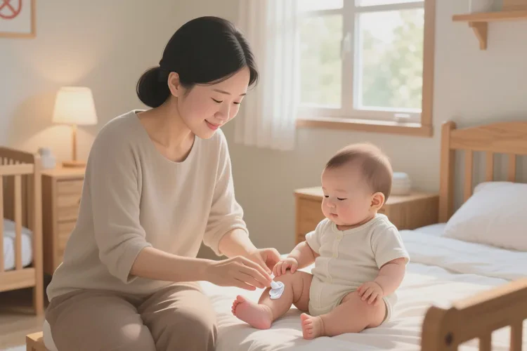 婴儿小腿上出现湿疹能不能治愈(图1)