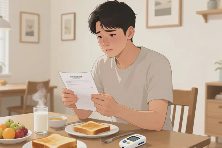 28岁早餐血糖19.6是怎么回事(图1)