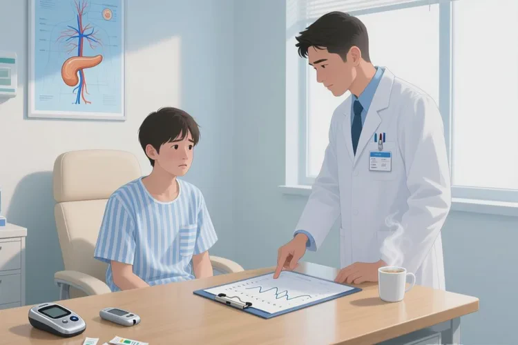 28岁晚餐血糖17.4是怎么回事(图3)