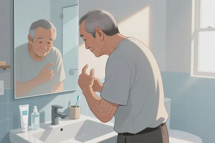 老年人手臂偶尔长湿疹可以治愈吗(图2)