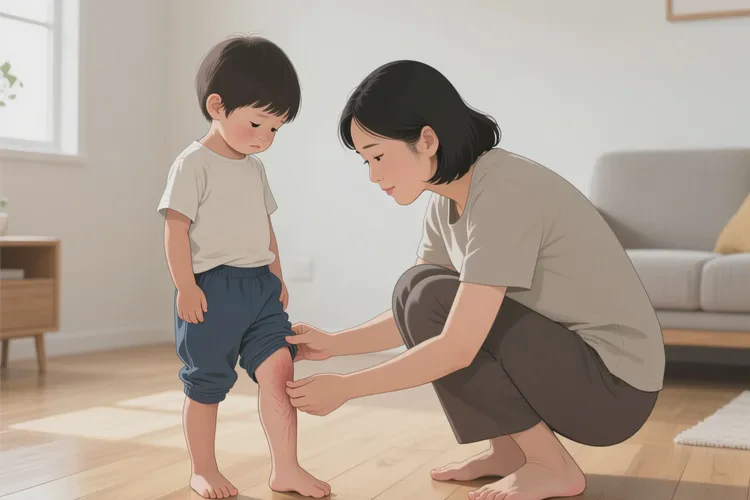 青少年小腿容易长湿疹能治愈吗(图1)