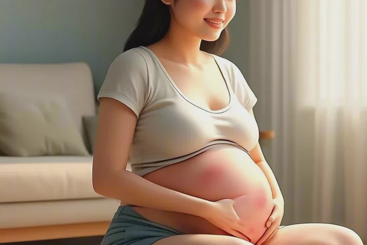 哺乳期妈妈大腿容易长湿疹能治愈吗(图1)