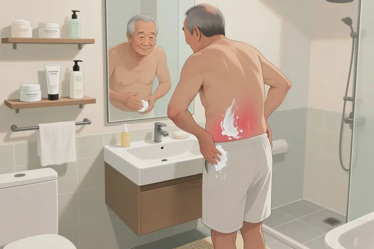 老人屁股经常起湿疹可以治愈吗(图2)