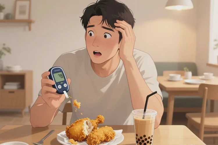 28岁晚餐血糖15.3是怎么回事(图1)