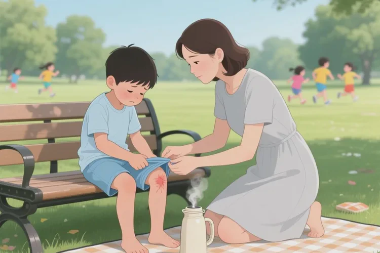 少儿大腿上容易起湿疹可以治愈吗(图2)