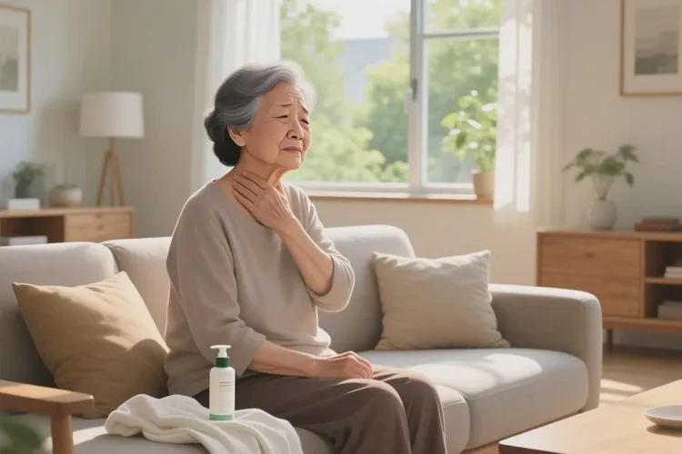 老人脖子上出湿疹可以治愈吗(图1)