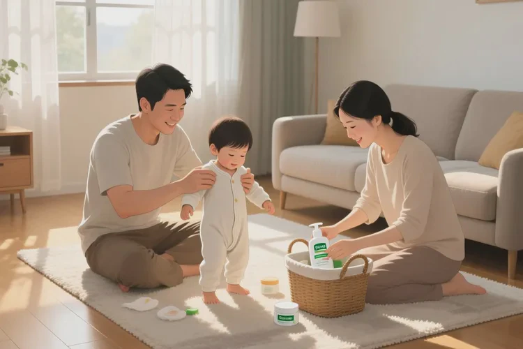 儿童肚子长湿疹可以治愈吗(图3)