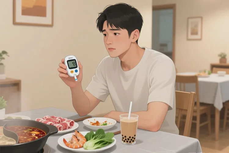 28岁晚餐血糖7.8是怎么回事(图1)