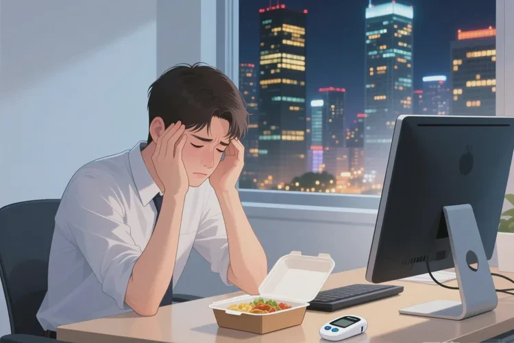 28岁晚餐血糖6.1是怎么回事(图2)