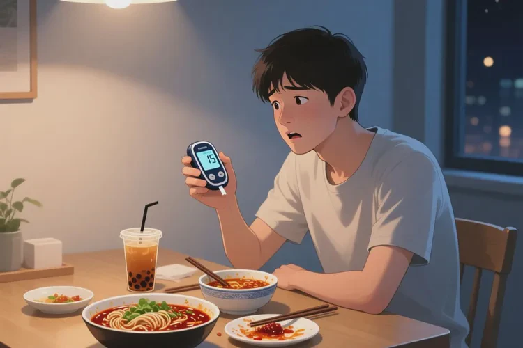 28岁晚餐血糖20点8是怎么回事(图1)