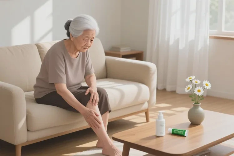 老年人四肢长湿疹可以治愈吗(图1)